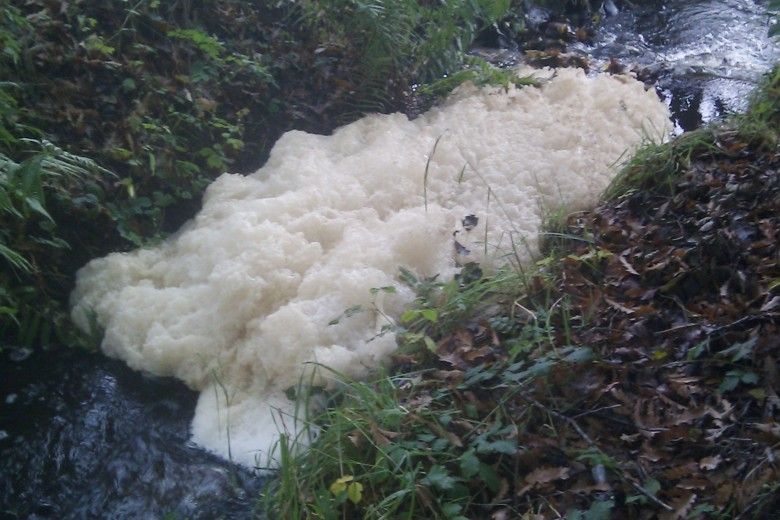 What Causes Foam on Rivers?