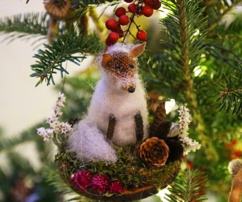 Brandywine Critter - Fox ornament