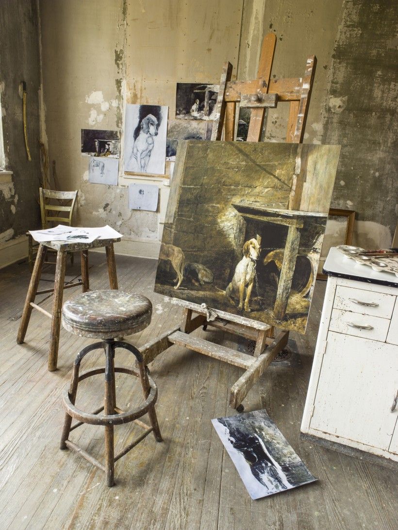Andrew Wyeth Studio, credit Carlos Alejandro