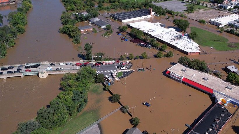 City of Wilmington flooding, Hurricane Ida.