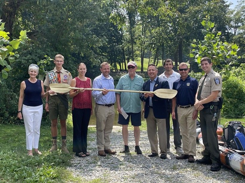PA Fish and Boat ribbon cutting event