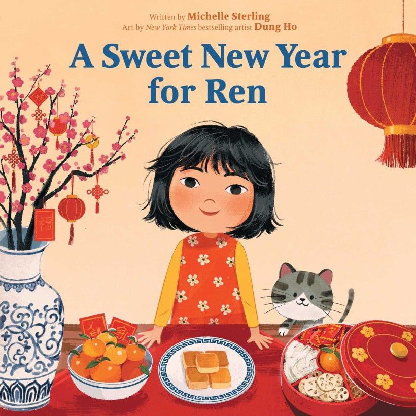 Cover art for “A Sweet New Year for Ren” by Michelle Sterling