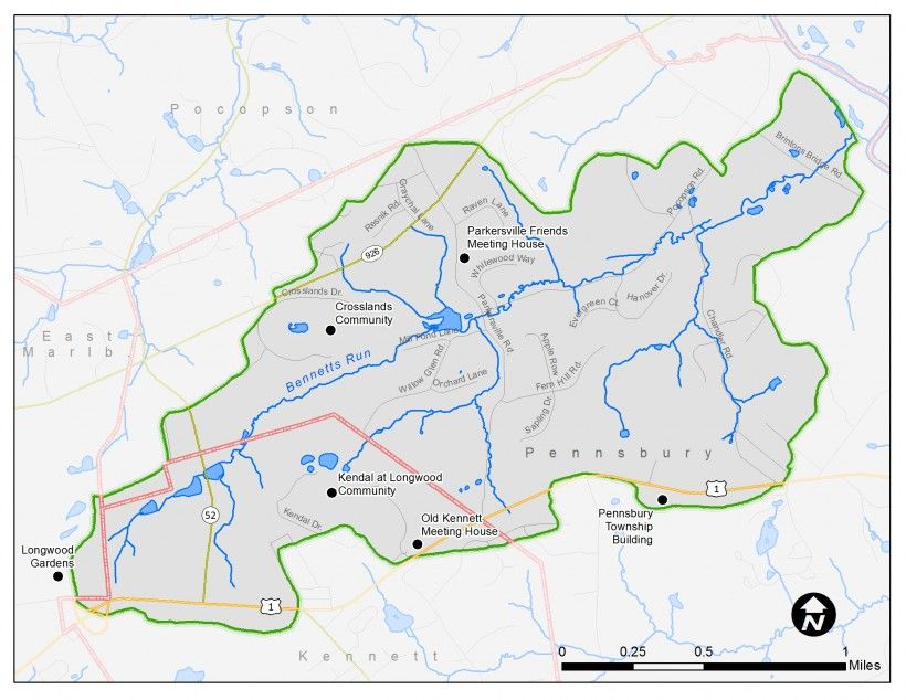 watershed map