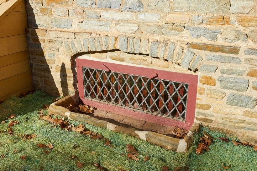 AFTER photo of masonry repointing using sand taken from the Brandywine. Photo credit: Joe Pulcinella Architectural Photographer.