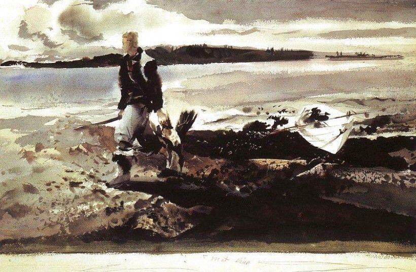 Andrew Wyeth, “Coot Hunter,” 1941