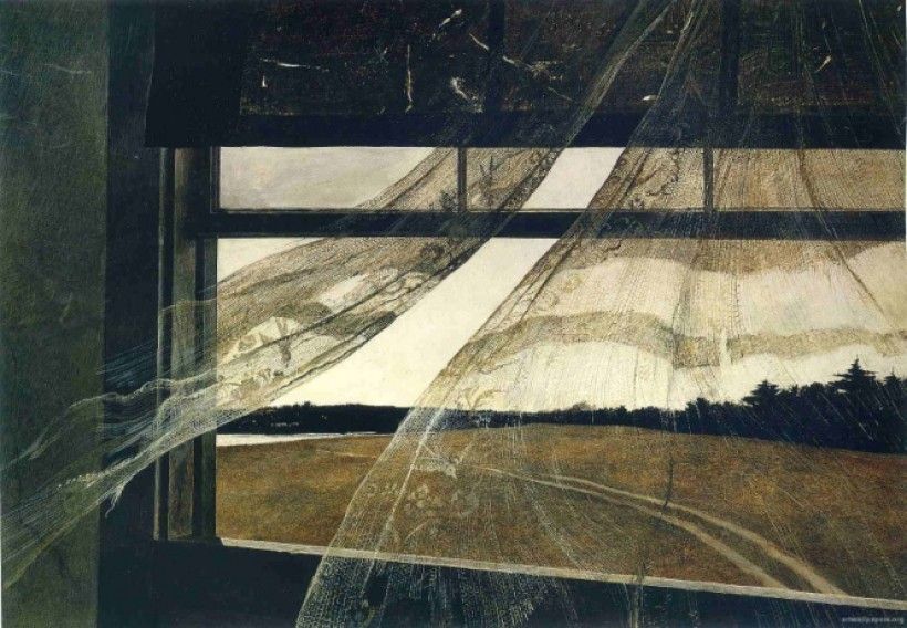 Andrew Wyeth, “Wind from the Sea,” 1947