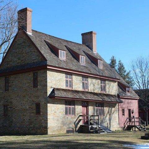 A historic stone house