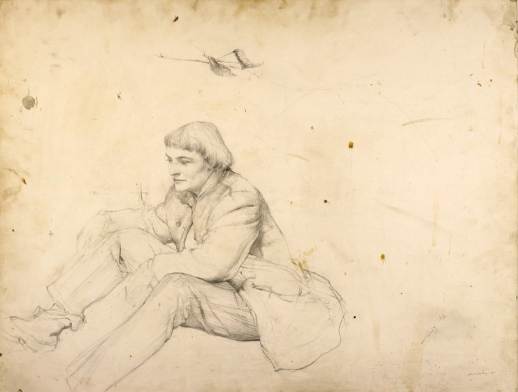 Andrew Wyeth  Study for Watch Cap  Drawings Online  The Morgan Library   Museum